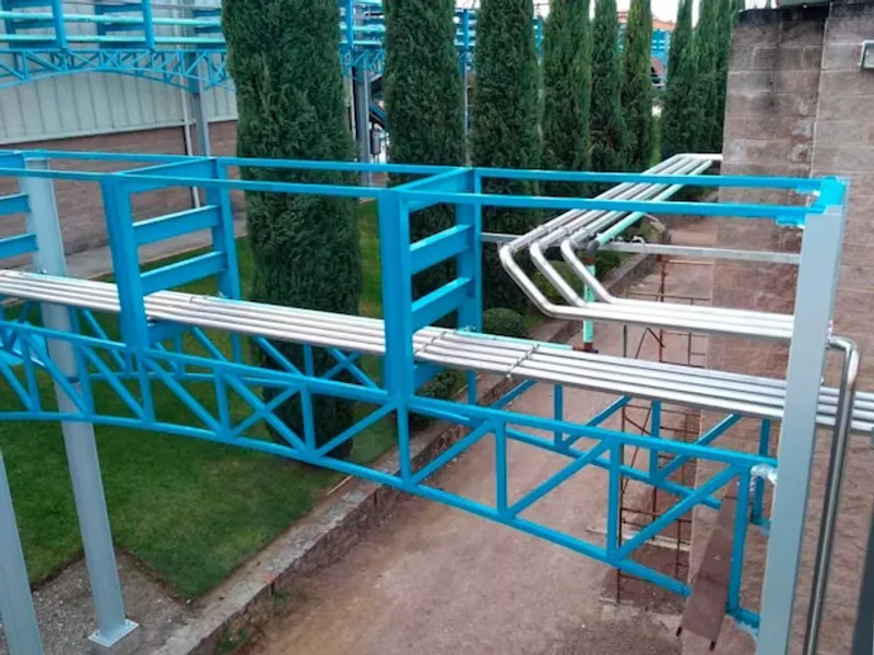 Tuberias y placas diversora